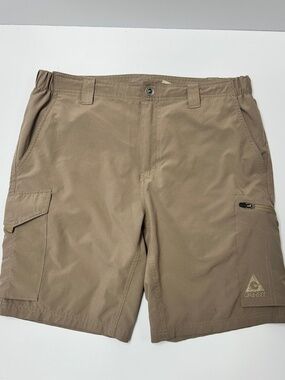 Mens Gerry Size 34 Polyester Spandex Lightweight Shorts 6 Pocket Hiking Golf